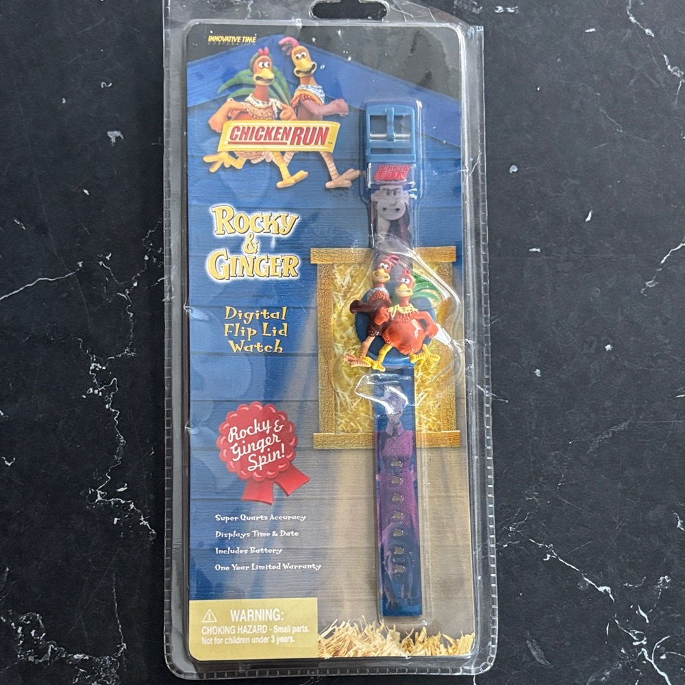 Vintage Chicken Run Watch still in package!
